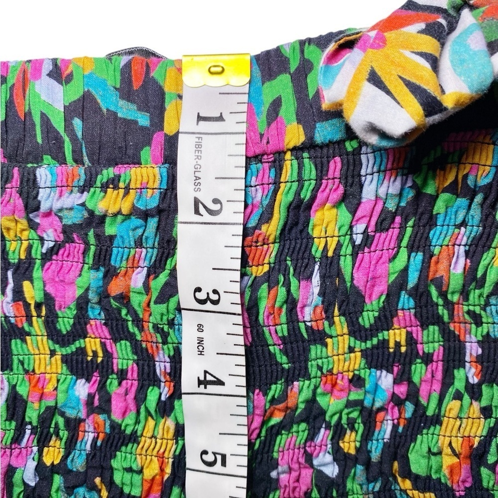 Tanya Taylor Vibrant Floral Bubble Mini Skirt - Picture 12 of 15
